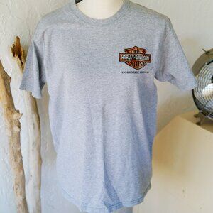 Harley Davidson Motor Cycles T Shirt Born to Be Wild Cozumel Mexico Size M